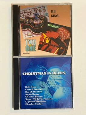 Blues 'N' Jazz/The Electric B.B. King-His Best CD and Christmas in Blues CD